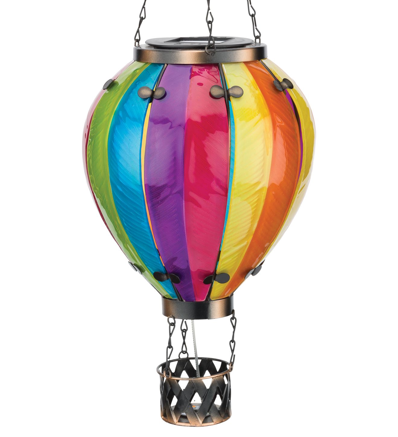 Small Solar Hot Air Balloon - Rainbow